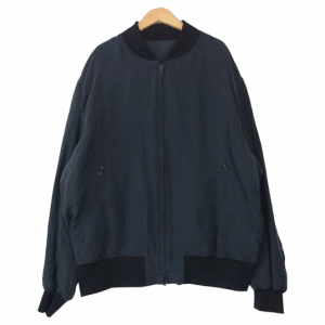 ワイスリー Black Sanded Cupro Bomber Jacket 買取実績