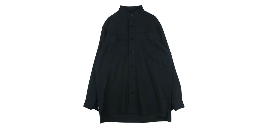 ヨウジヤマモトプールオム 1991 REPLICA 16SS H0-B55-104 91AW ウール スタンドカラー チャイナ シャツ 買取実績