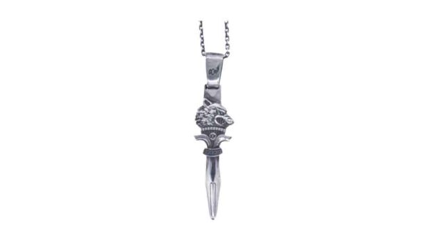 ヨウジヤマモト GOTHIC HA-A40-920-1-03 SILVER 950 WOLF DAGGAR PENDANT TOP 買取実績