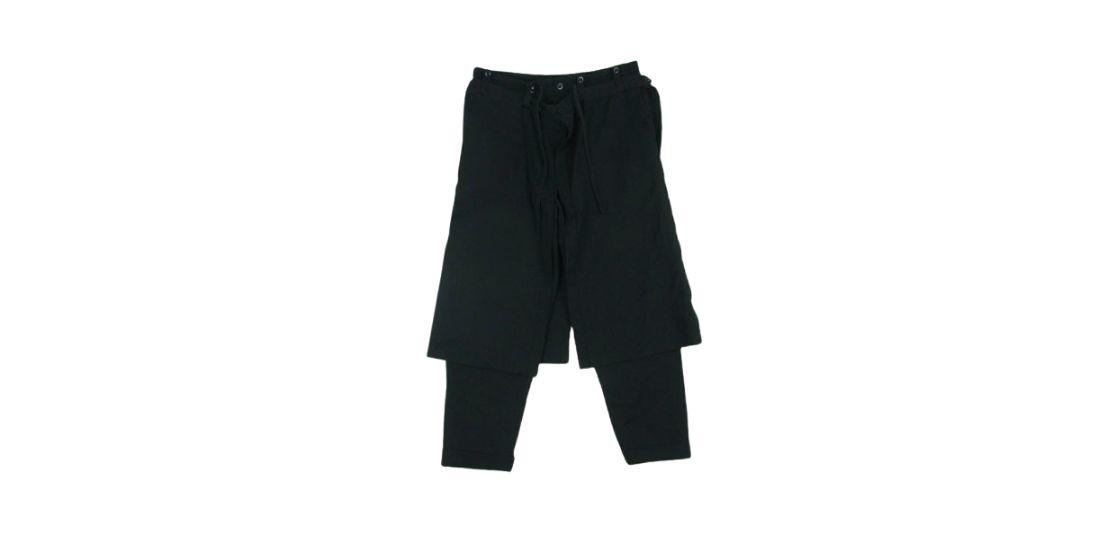 ヨウジヤマモト UR-P24-128 サイト レイヤード ラップパンツ 買取実績