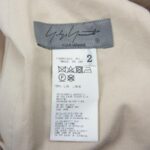 ヨウジヤマモト プールオム 21SS HD-P47-30 レースアップ 裾ボタン リネン ジョッパーズ カーゴパンツ ベージュ 買取実績 画像