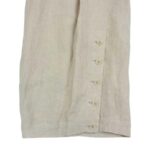 ヨウジヤマモト プールオム 21SS HD-P47-30 レースアップ 裾ボタン リネン ジョッパーズ カーゴパンツ ベージュ 買取実績 画像