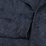 ヨウジヤマモトプールオム 22AW HE-T71-080 W/C TOP ムラ染め メランジ グレン チェック コート 買取実績 画像