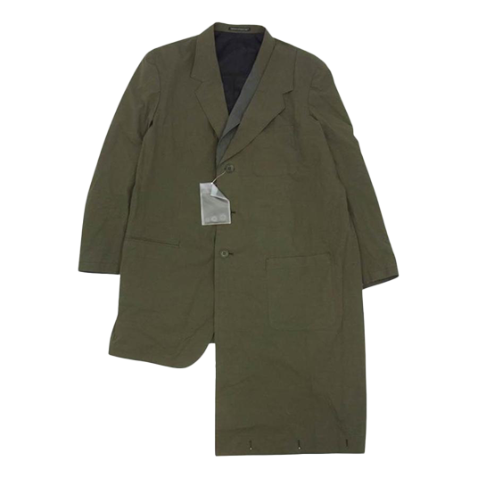ヨウジヤマモト HOMME 22SS ジップジャケット Yohji Yamamoto POUR HOMME (ヨウジヤマモト プールオム) 22SS N