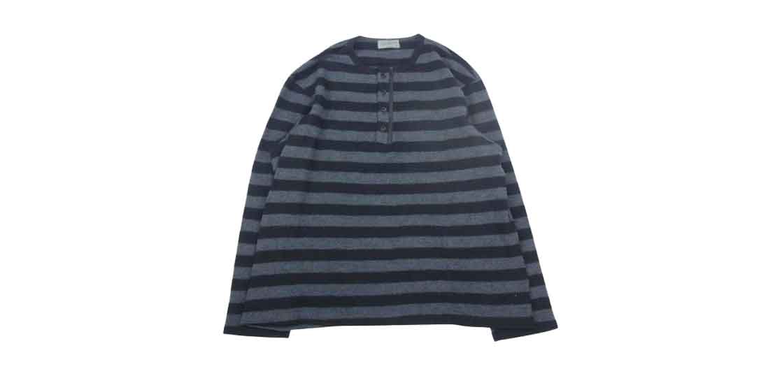 ヨウジヤマモトプールオム 20AW HR-T81-187 ヘンリーネック ハーフジップ ニット カットソー 買取実績