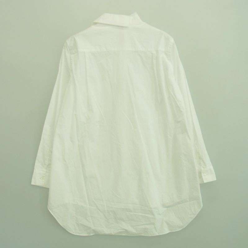 グランドワイ GROUND Y 襟切断 コットン ブロード ロング シャツ 買取実績 画像
