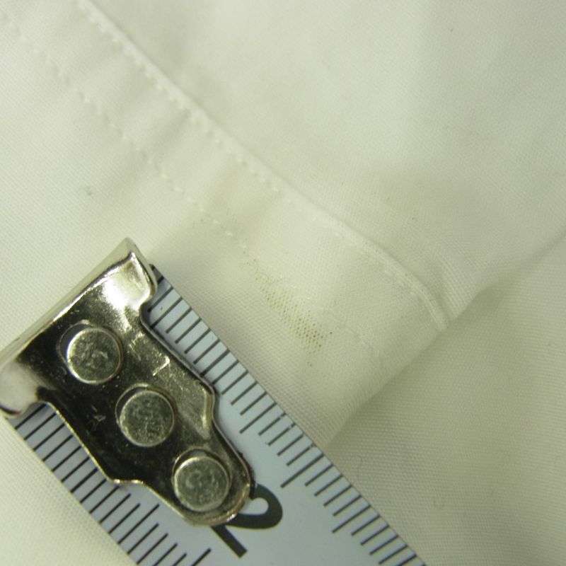 グランドワイ GROUND Y 襟切断 コットン ブロード ロング シャツ 買取実績 画像