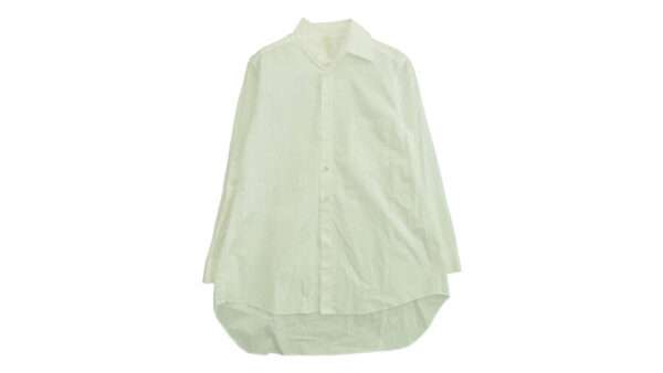 グランドワイ GROUND Y 襟切断 コットン ブロード ロング シャツ 買取実績