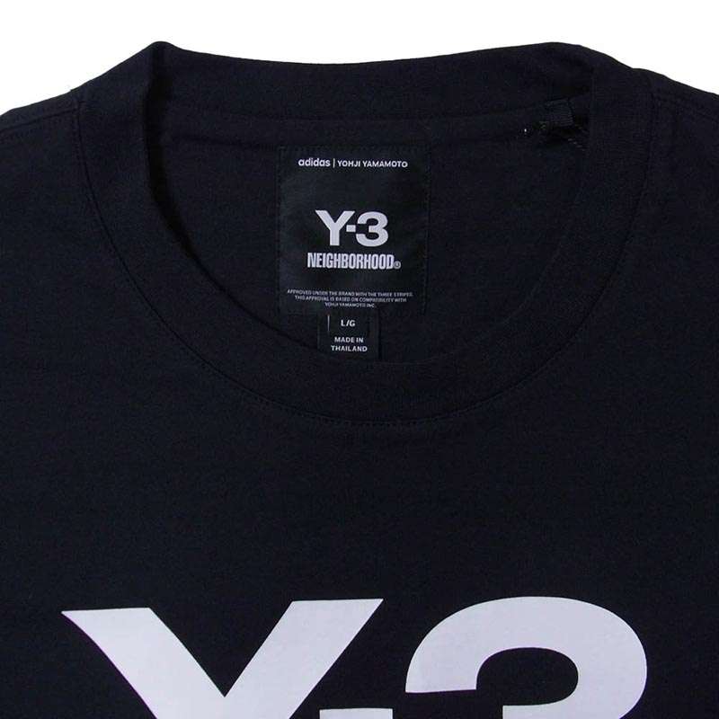 ワイスリー ヨウジヤマモト 25AW JW6999 LOGO TEE Wネーム ロゴプリント クルーネック 半袖 Tシャツ 買取実績 画像