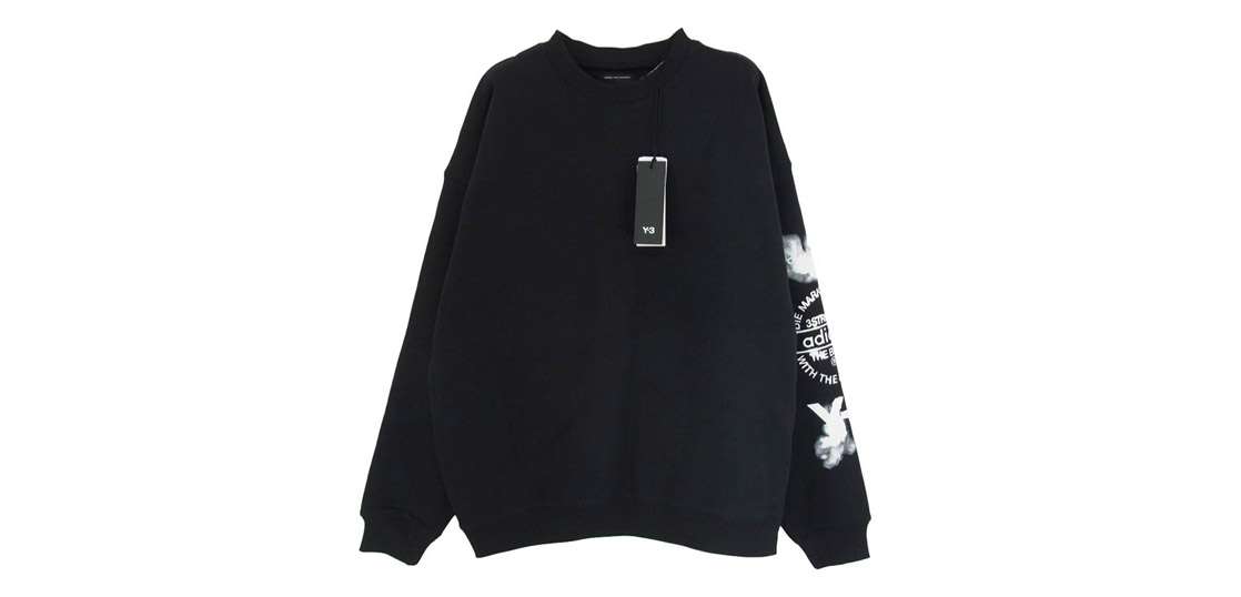 ワイスリー ヨウジヤマモト 25SS JX4749 GRAPHIC CREW SWEAT 買取実績