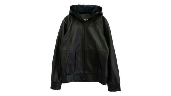 ワイスリー ヨウジヤマモト A2F001 ラムレザー パンチングロゴ ジップ フーディー パーカー ジャケット ブルゾン 買取実績