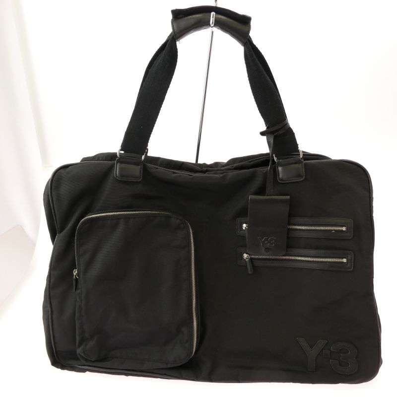 ワイスリー ヨウジヤマモト A43008 ロゴ ナイロン ボストン バッグ 買取実績 画像
