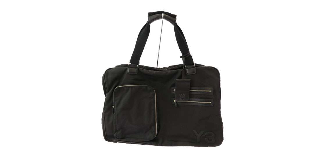 ワイスリー ヨウジヤマモト A43008 ロゴ ナイロン ボストン バッグ 買取実績