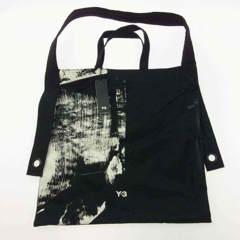 ワイスリー ヨウジヤマモト IJ9872 AOP C BAG キャンバス グラフィックプリント クロスボディバッグ ショルダーバッグ トートバッグ 買取実績 画像