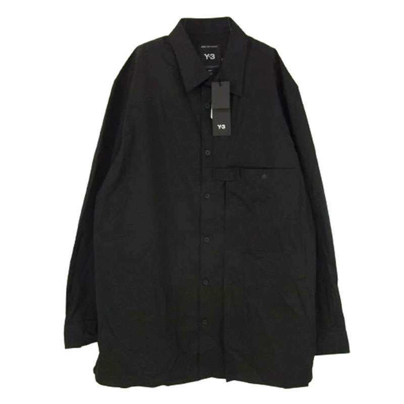 ワイスリー ヨウジヤマモト JI7082 2-103 Pleated Pocket Shirt ポケット 長袖 シャツ 買取実績 画像