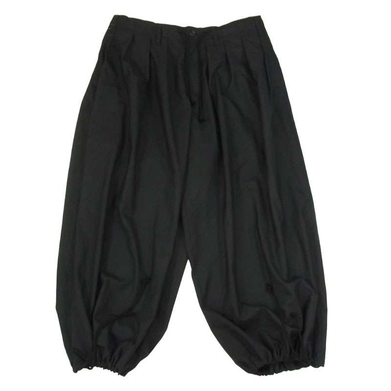 ヨウジヤマモト 20SS YA-P76-158 Y's BANG ON! ワイズバングオン ウール100％ タック バルーンパンツ 買取実績 画像