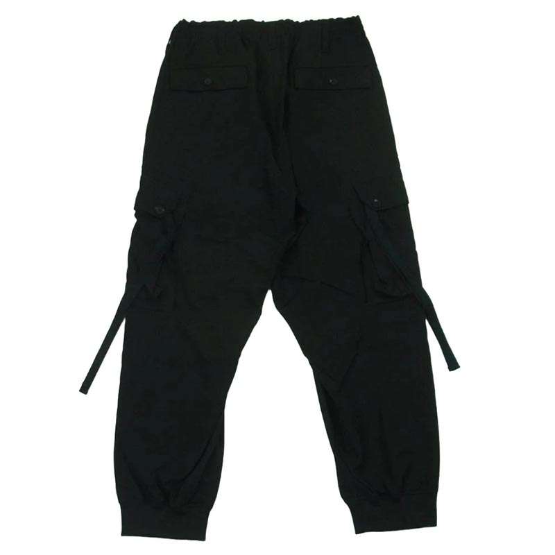 ヨウジヤマモト 24AW GO-P07-100-1 Ground Y グラウンドワイ WOOL GABARDINE STANDARD RIBBED HEM CARGO リブ カーゴ パンツ 買取実績 画像