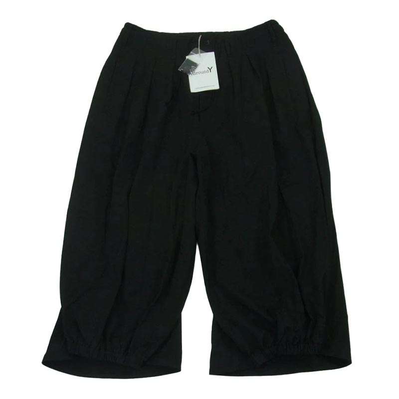 ヨウジヤマモト 24AW GO-P09-100 Ground Y グラウンドワイ Balloon Crow Pants バロン クロウ カラス パンツ 買取実績 画像