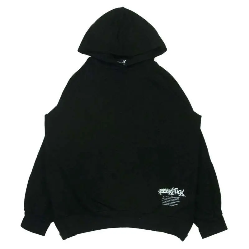 ヨウジヤマモト GroundY GA-T75-079 Upside Down LOGO Side Zipper
