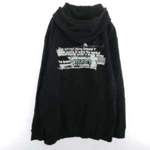 ヨウジヤマモト GroundY GA-T75-079 Upside Down LOGO Side Zipper