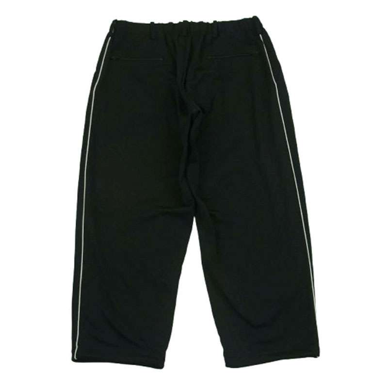 ヨウジヤマモト グラウンドワイ POLYESTER SMOOTH PIPING WIDE PANTS ワイド パイピング トラック ライン パンツ 買取実績 画像