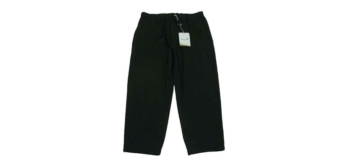 ヨウジヤマモト グラウンドワイ POLYESTER SMOOTH PIPING WIDE PANTS  買取実績