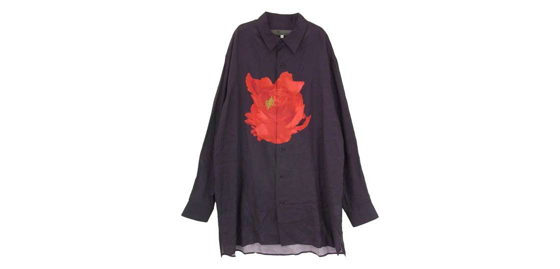 ヨウジヤマモト Y’s for men ワイズフォーメン MO-B53-206 Red Flower Pattern Big Blouse 買取実績