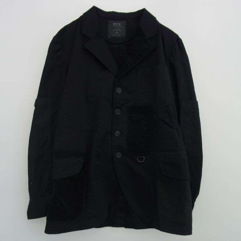 ヨウジヤマモト UB-J05-803 S'YTE サイト VARIOUS FABRICS CRAZY PATCHWORK JACKET 異素材切替 クレイジーパッチワーク テーラードジャケット 買取実績 画像
