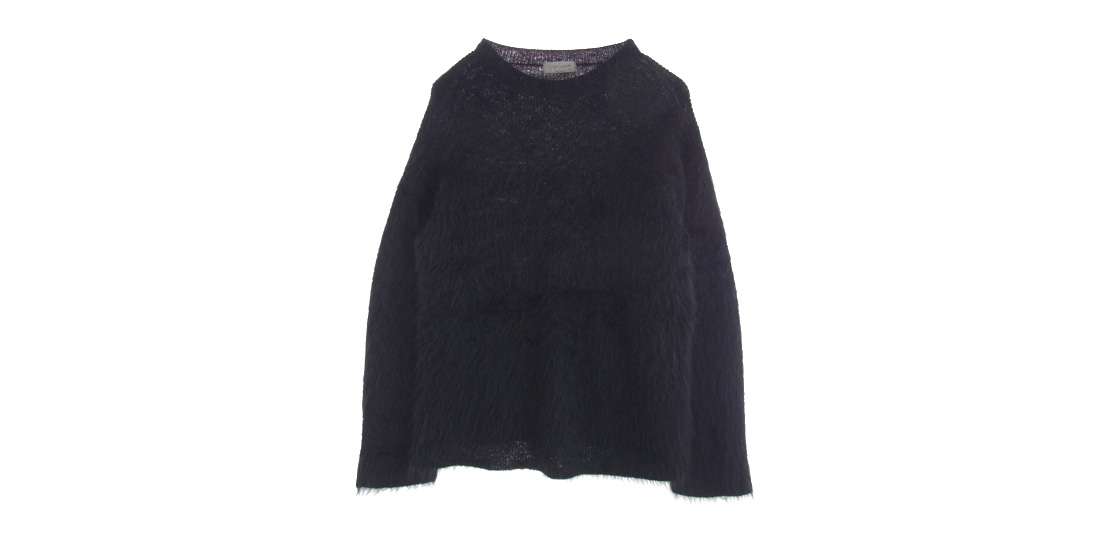 ヨウジヤマモトプールオム HE-K01-190 HALF CARDIGAN FUR FINISH CREW NECK 買取実績