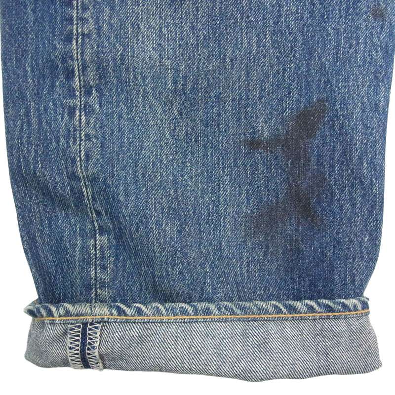 ヨウジヤマモトプールオム 16SS HO-P48-043 Spotted Horse スポテッドホース マジックウォッシュ ヴィンテージ加工 デニムパンツ 買取実績 画像