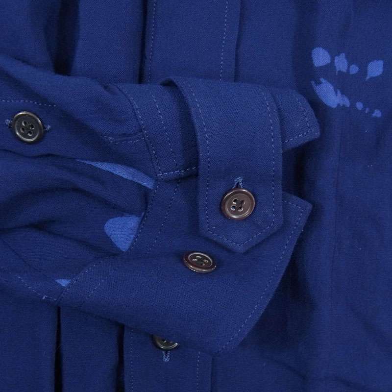 ヨウジヤマモトプールオム 17SS HB-B78-210 総柄 長袖 レーヨン シャツ 買取実績 画像