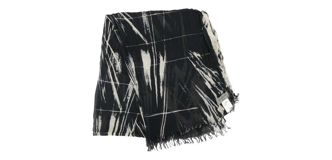 ヨウジヤマモトプールオム 17SS HD-L05-273 シルク混レーヨン ストール 買取実績