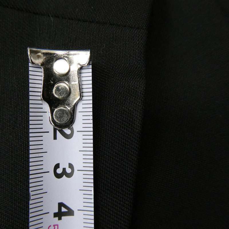 ヨウジヤマモトプールオム 18AW HV-J45-828 ウール シワギャバジン 左ゴージZIP2重 ムラ染インナーベスト レイヤードデザイン ヒューマンフェイス ハンドメイド ジャケット 買取実績 画像