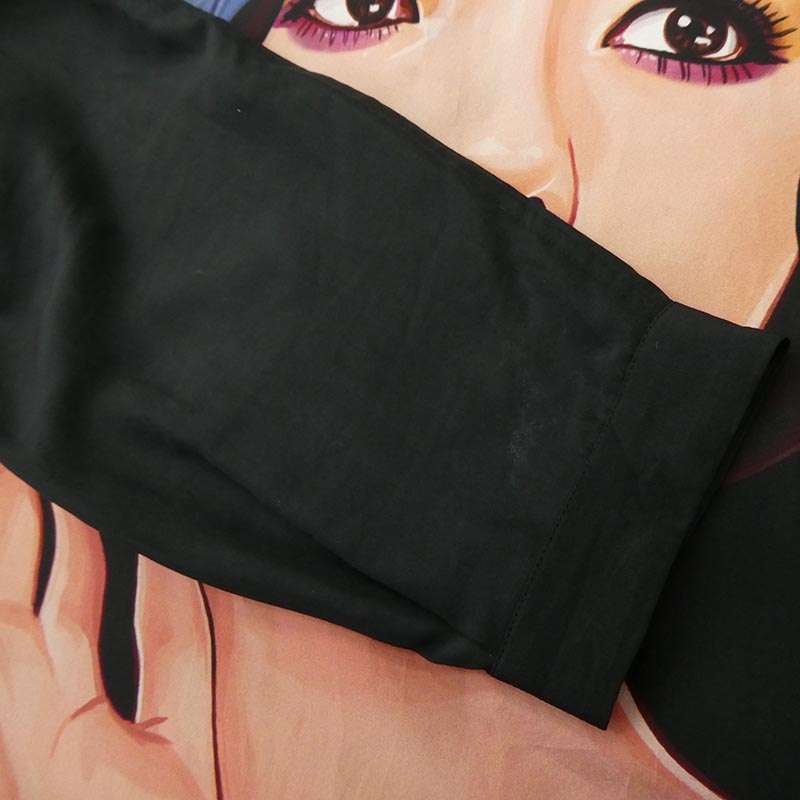 ヨウジヤマモトプールオム 18SS HW-B31-419 サイトウユウスケ シルク ブラウス 長袖 シャツ 買取実績 画像