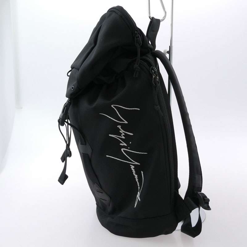 ヨウジヤマモトプールオム 20SS RUCK SACK ロゴシグネチャー刺繍 ラックサック リュックサック バックパック 買取実績 画像