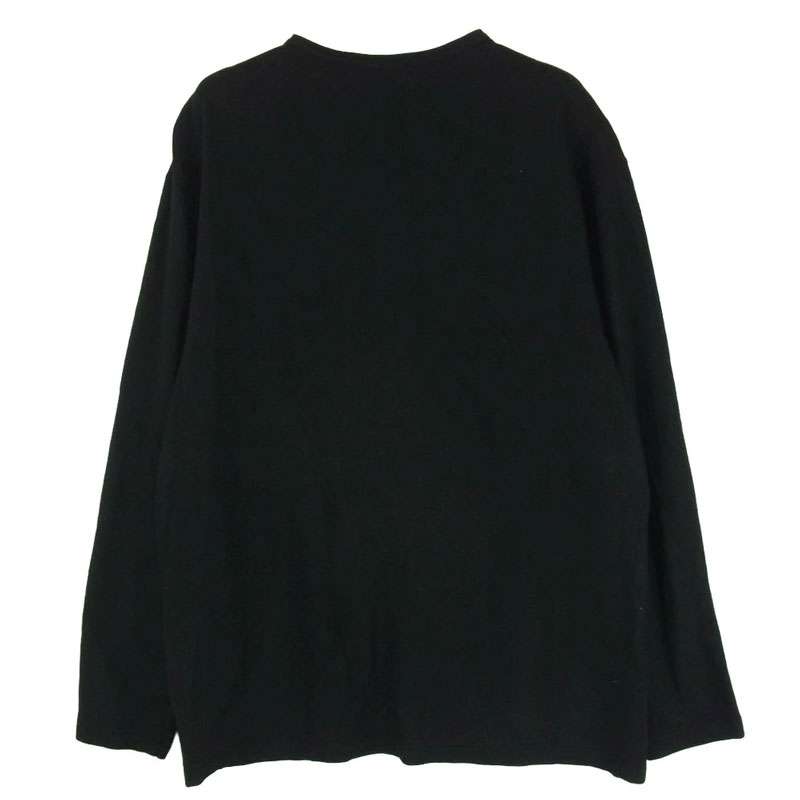 ヨウジヤマモトプールオム 21AW HX-T04-170 WOOL AIR PLAIN STITCH REGULAR ROUND NECK LONG SLEEVES ウール ラウンドネック ニット 買取実績 画像