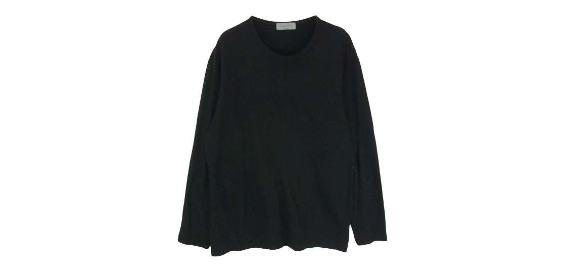 ヨウジヤマモトプールオム 21AW HX-T04-170 WOOL AIR PLAIN STITCH REGULAR ROUND NECK LONG SLEEVES 買取実績
