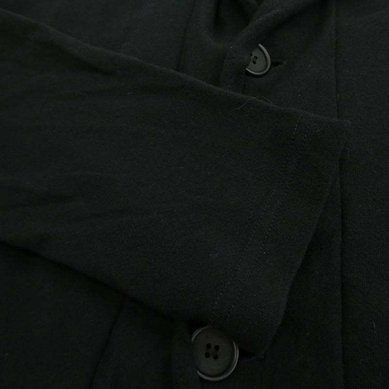 ヨウジヤマモトプールオム 23AW HJ-T84-988 Layered Like Coat レイヤードライクコート フルジップ ロング パーカー フーディー 買取実績 画像