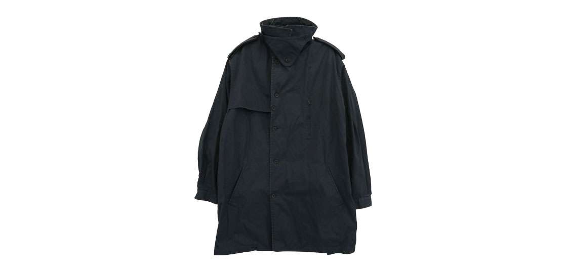 ヨウジヤマモトプールオム 23AW HJ-Y05-509 NAVY YARN DYED GABARDINE TRENCH BLOUSON 買取実績