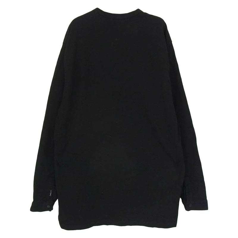 ヨウジヤマモトプールオム 24AW HG-T63-985 ヘンリーネック 長袖 カットソー Tシャツ 買取実績 画像