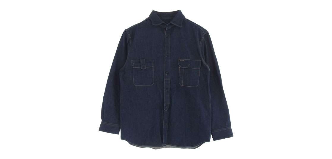 ヨウジヤマモトプールオム 24AW HO-B43-023 8OZ DENIM FRONT STRIP  