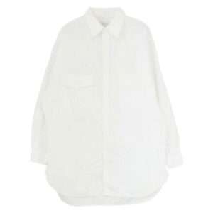 ヨウジヤマモトプールオム 24SS HS-B04-001 定番シャツ ロング丈 買取実績