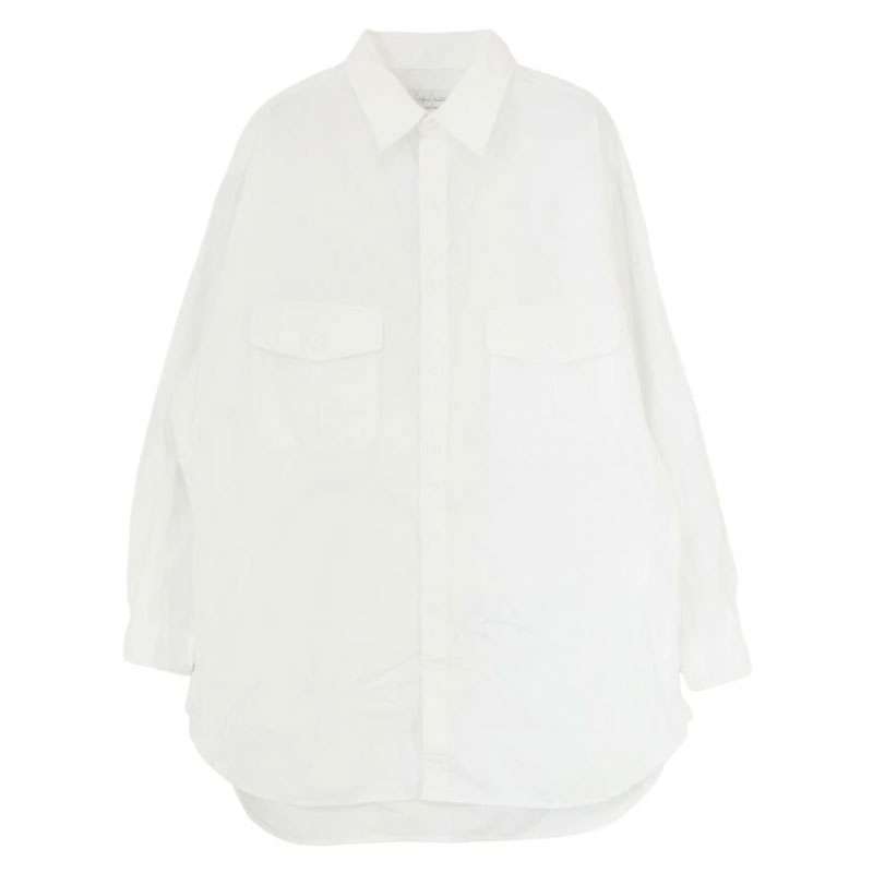 ヨウジヤマモトプールオム 24SS HS-B04-001 定番シャツ ロング丈 買取実績 画像