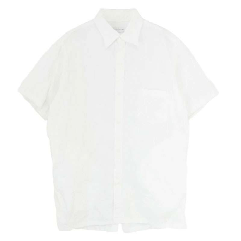 ヨウジヤマモトプールオム 24SS HS-B59-057 BACK BUTTONS BLOUSE バックボタン 半袖 シャツ 買取実績 画像