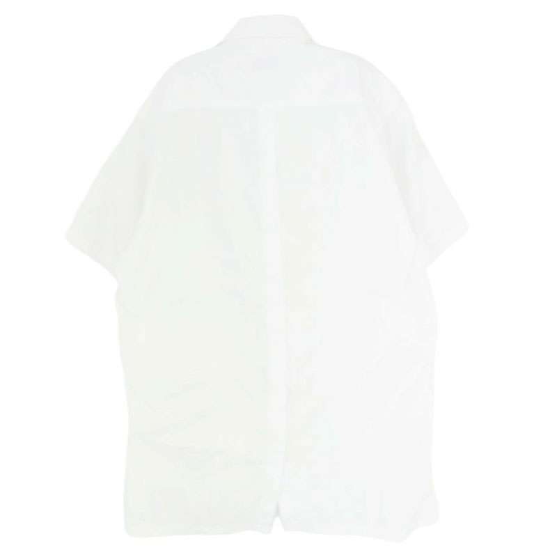 ヨウジヤマモトプールオム 24SS HS-B59-057 BACK BUTTONS BLOUSE バックボタン 半袖 シャツ 買取実績 画像