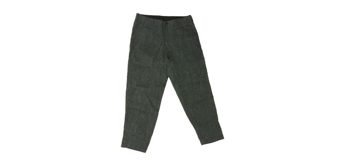 ヨウジヤマモトプールオム 24SS HS-P37-302 FLAX TOP GABARDINE COIN POCKET SLIM PANTS 買取実績