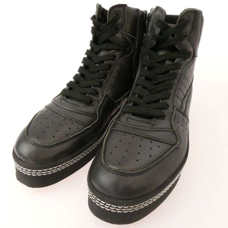 ワイズ ヨウジヤマモト 22SS YG-E40-732-1 サイドジップ ハイカット スニーカー 買取実績 画像