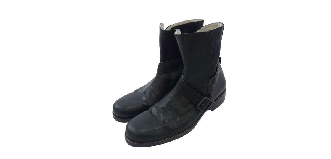 ワイズ ヨウジヤマモト イタリア製 レザー ストラップ ブーツ 買取実績