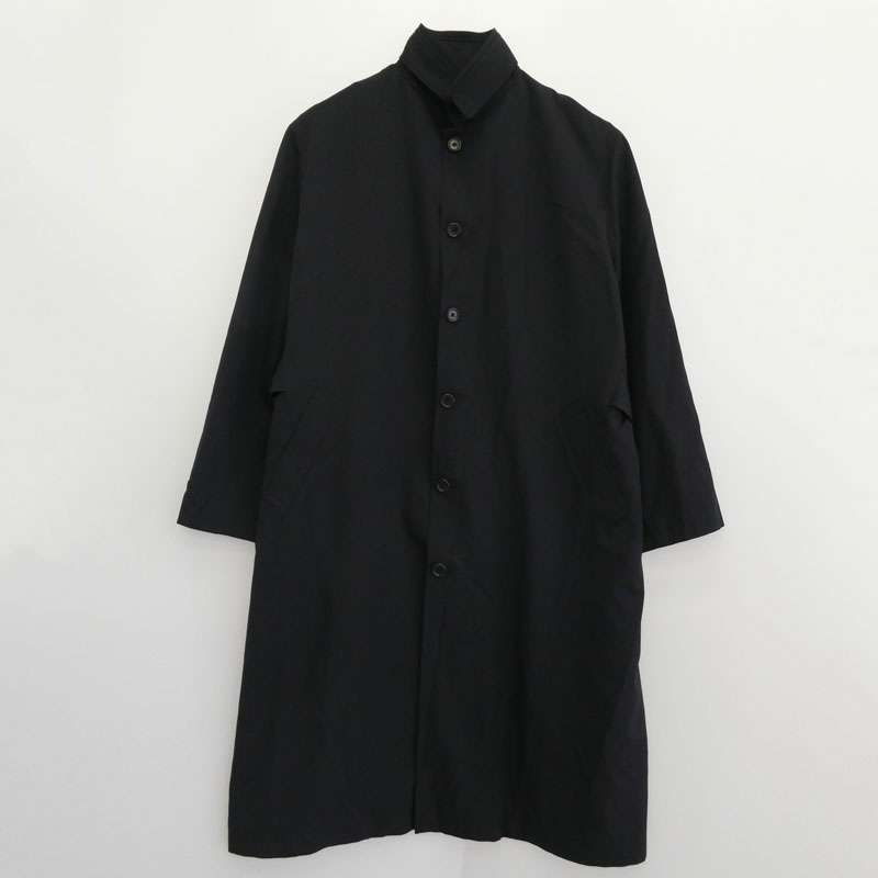 ワイズ ヨウジヤマモト Y’s for men ワイズフォーメン 01AW アーカイブ MV-C03-100 100番ウールギャバジン スタンドカラー オーバーサイズ ロングコート 買取実績 画像