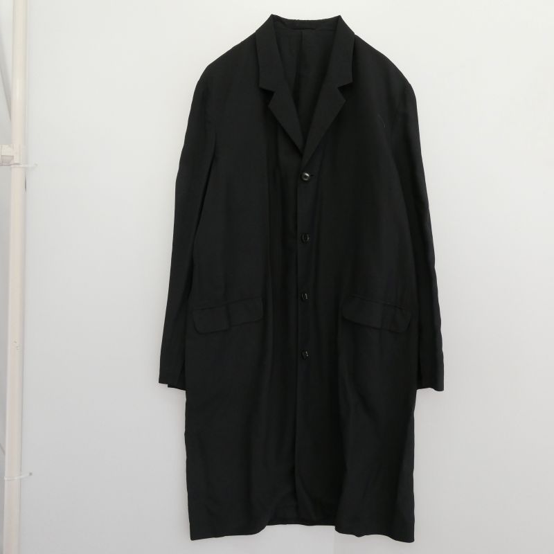 ワイズ ヨウジヤマモト Y’s for men ワイズフォーメン 赤ラベル 00SS アーカイブ MB-J55-075 コットンリネン ドクタージャケット ロングジャケット 買取実績 画像